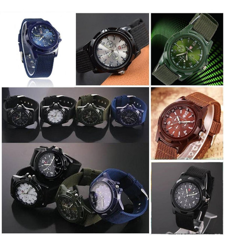 Reloj Gemius Army Estilo Militar Moda Hombres