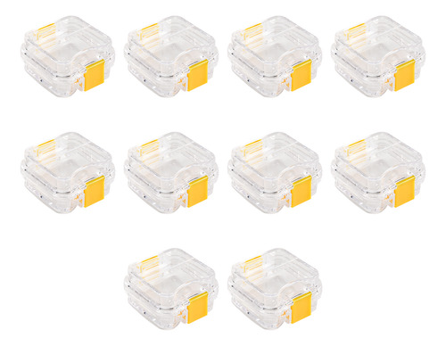 Caja De Dientes De Plástico Para Dentaduras Postizas De 10 P