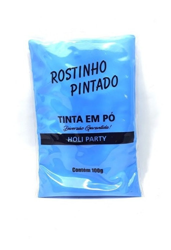 Imagem 2 de 4 de Kit Chá Revelação Pó Colorido Para Bexigas Azul E Rosa 100 G