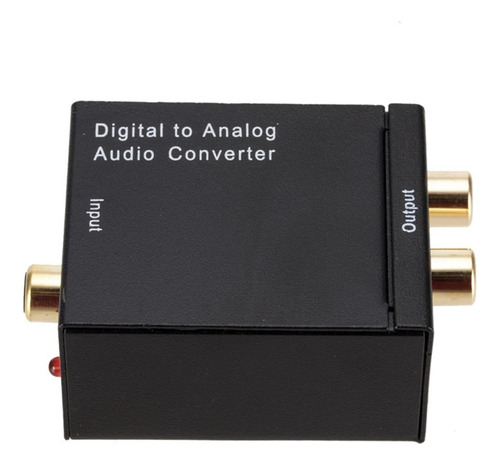 Conversor Audio Digital Optico Toslink A Rca Analogico