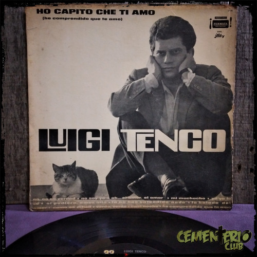 Luigi Tenco Ho Capito Che Ti Amo 1965 Arg Fermata Vinilo Lp