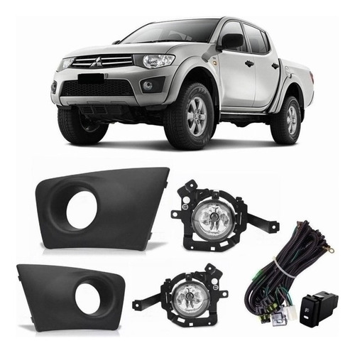 Kit Neblineros Mitsubishi Crs L200 2009/en Adelante