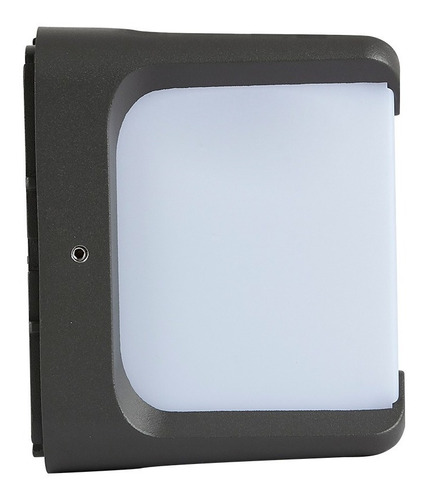 Imagen 6 de 7 de Lámpara Para Muro Exterior, Gris 10w, Luz Cálida Tecnolite