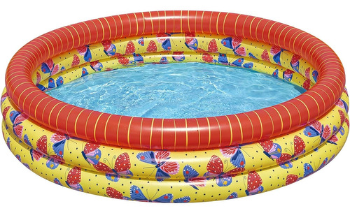 Piscina Inflable 2 Aros Mariposa 168x38cm Bestway 51202