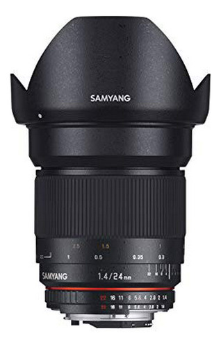 Samyang Sy24m-c De 24 Mm F - 1,4 De La Lente Gran Angular Pa