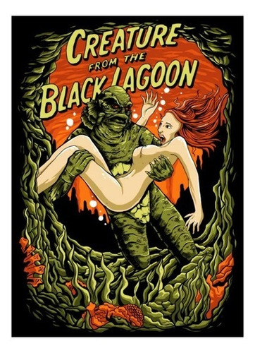 Remera De Pelicula De Terror Creature From Black Lagoon