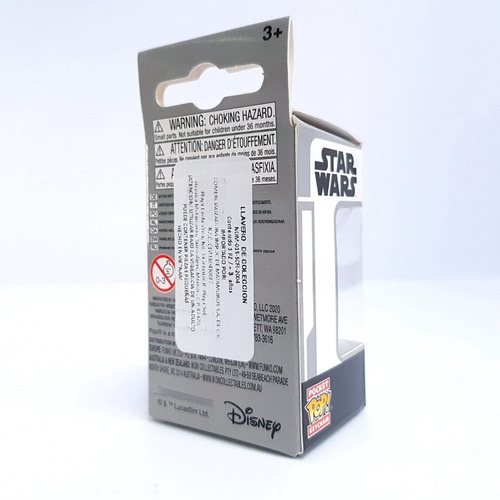 Imagen 4 de 4 de Llavero Pocket Pop! Keychain Han Solo Star Wars