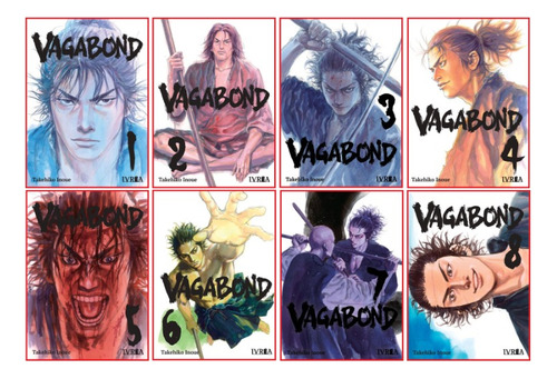 Combo Vagabond 01 Al 08 - Manga - Ivrea