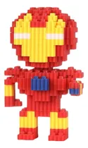Comprar Juguete De Construcción De Pixel Blocks Ironman Avengers