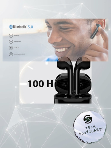 Auriculares Inalámbricos Bluetooth Genius Hs-m900bt Negro