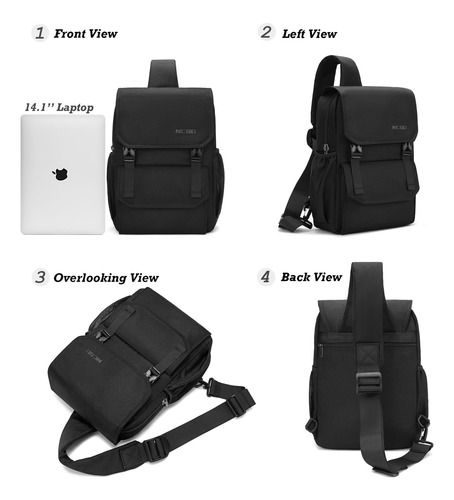 Nicgid Sling Bag Mochila, 13.3 ''bolsa Para Computadora Port