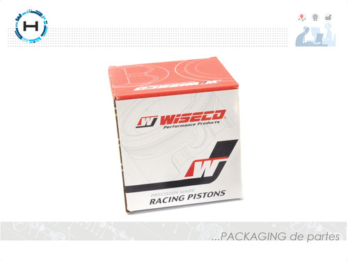 Piston Wiseco Kit Mercury 75-125 Hp (ver Año) Medida +1.12mm