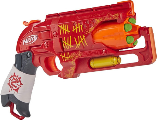 Pistola Nerf Zombie Hammershot Blaster Original. Envío Hoy!