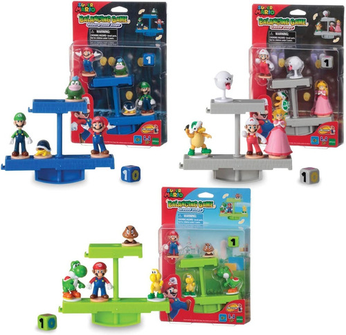 Nintendo: Epoch Games - Super Mario Balancing Juego - 3 Sets