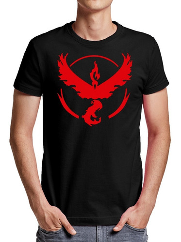 Polera Pokemon Go - Team Valor - Anime - Polo