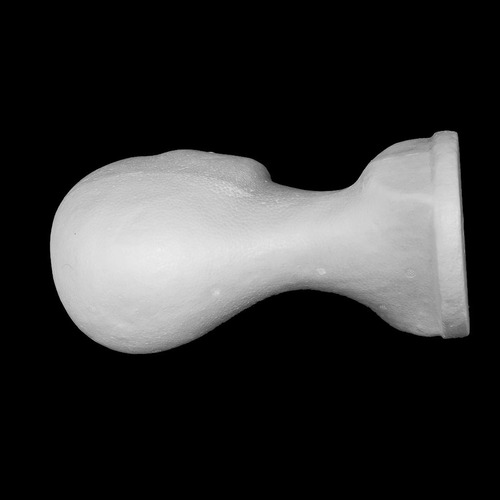 Imagem 4 de 7 de Esferovite Masculino Peruca Cabeça Manequim Manequim Cabelo