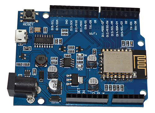 Tarjeta D1 Wifi Uno Esp-12e Basado En Esp8266 Para Arduino