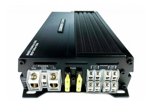 Imagen 4 de 4 de Rksp800.4dm Rockseries Clase D Ampli Nano 4 Canales Full Ran