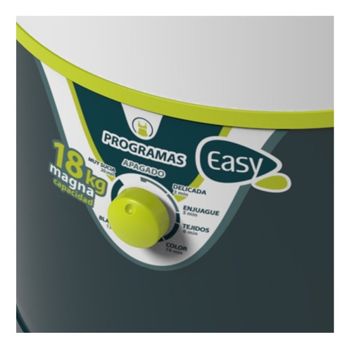 Lavadora semiautomática Easy LRE18 verde 18kg 127 V