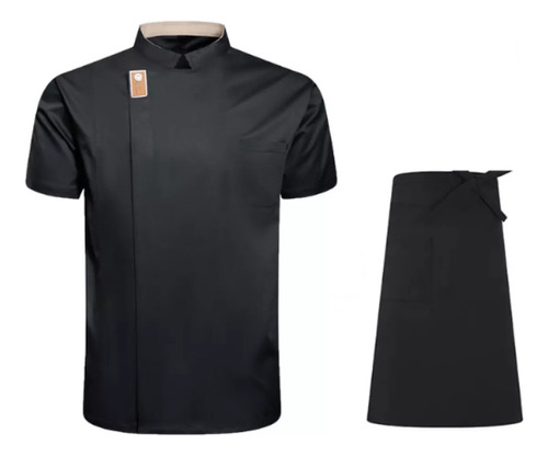 Chaqueta Chef Para Hombre Y Mujer, Camisa+delantal