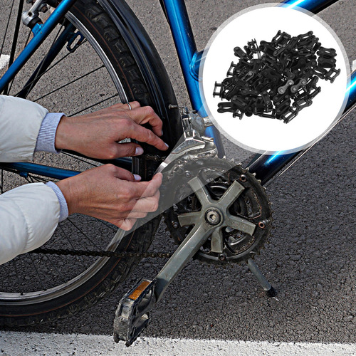100 Piezas De Hebillas De Eslabones De Cadena De Bicicleta R