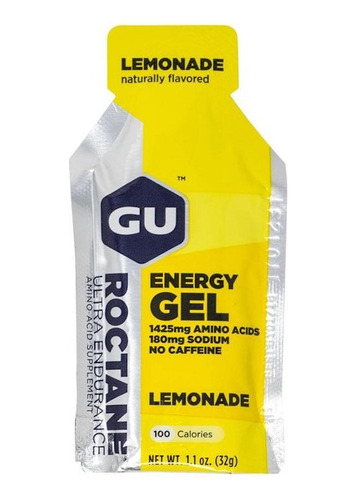 Gu Gel Roctane Limonada - Unidad a $18620