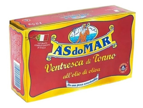 Ventresca De Atum Ás Do Mar  125g