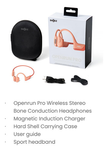 Auriculares Deportivos Shokz Openrun Pro Bluetooth De Conduc