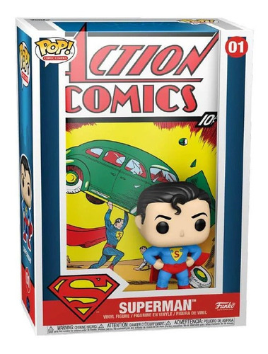 Funko Pop! Dc Comics - Superman #1 - Action Comics Cover