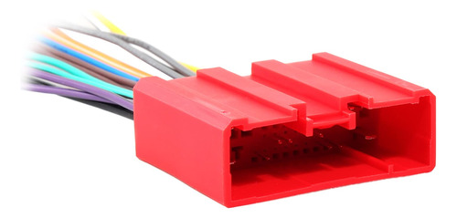 Red Lobo Radio Estereo Arne Cableado Conector Para Mazda