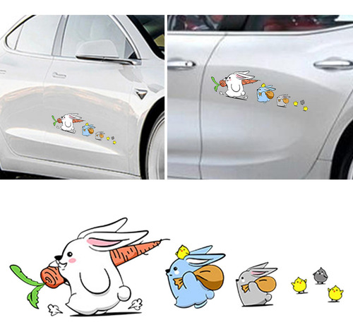 Pegatinas De Parachoques De De Dibujos Animados Izquierda L