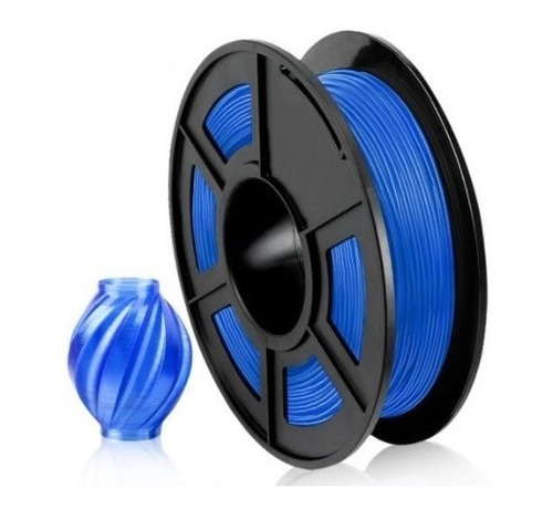 Filamento Tpu Flexible Azul Sunlu 1.75mm 500gr