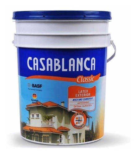 Pintura Latex Exterior X 20 Lts Casablanca