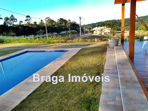 Imagem 3 de 14 de Chac. Cond.alto Padrão Represa - 4 Dorm - Pisc. - Vista