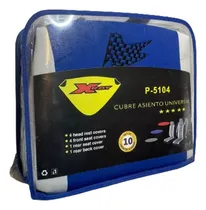 Comprar Fundas Cubre Asientos Delanteros Traseros Azul 10 Pz 5104-0