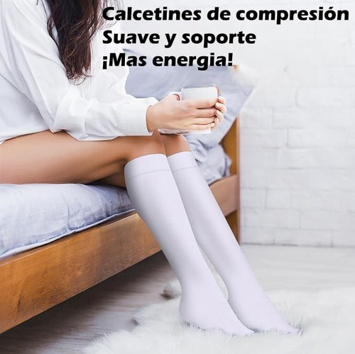 Calcetines De Compresión Para Mujeres Y Hombres, 8 Pares