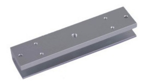 Imagen 1 de 6 de Herraje Soporte U Para Cerradura Electromagnética De 280kg