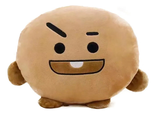 Bt21 Almohada De Peluche Grande De 35 Cm De Felpa Grande Galleta