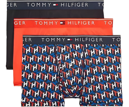 Boxer Tommy Hilfiger 3pack Microfibra Trunk - Original