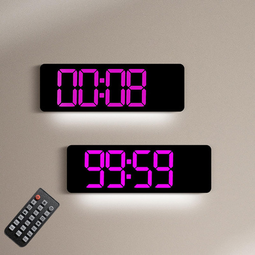 Reloj Digital Reloj Electrónico De Escritorio Liviano, Led,