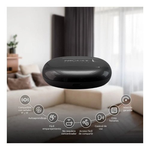 Control Remoto Universal Nexxt Wifi Ir + Rf Infrarrojos
