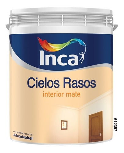 Pintura Para Cielos Rasos Blanco Inca 20 Litros.