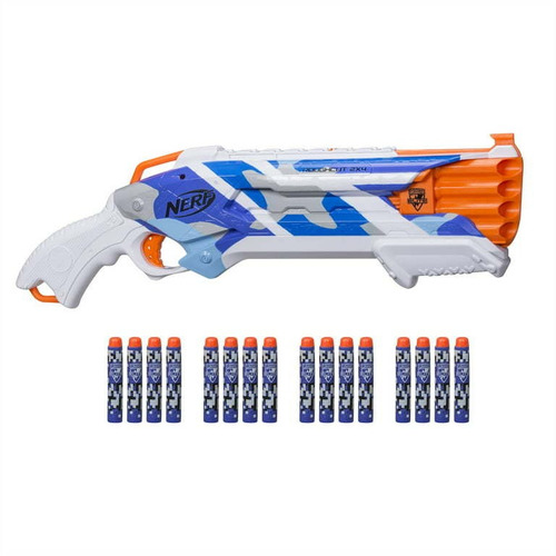 Nerf N-strike Con 16 Dardos Elite Rough Cut 2x4 Battle Camo 