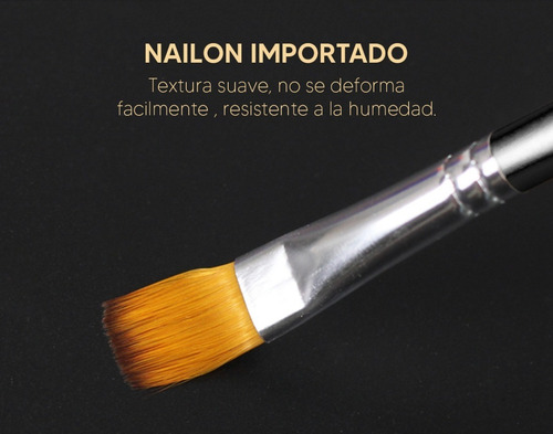 Imagen 6 de 10 de Set Pinceles 12pc Surtido Artista Giorgione Pintura Acrilico