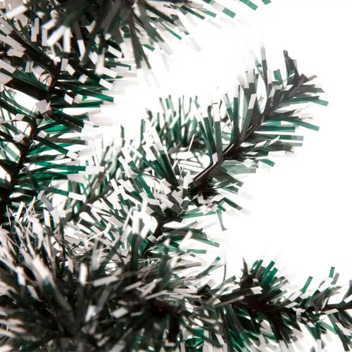 Árbol de Navidad de Nevada, 1,2 m, 110 ramas, color verde