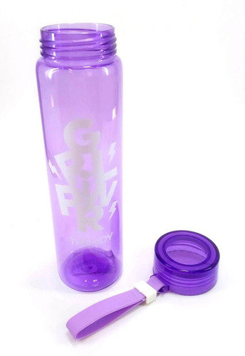 Imagen 5 de 10 de Botella De Agua Trendy 500ml Gym Sport Bicicleta Boca Grande