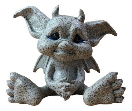 Baby Goblin Garden Statue Planta Maceta Cama De Flores