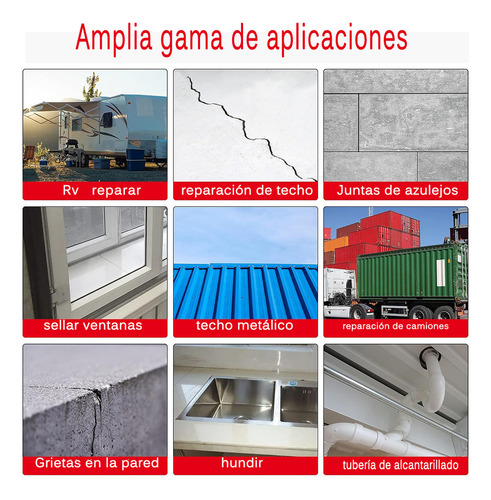 Cinta Impermeable Aluminio 5cm X 10mts - Repara Goteras, Techos Y Filtraciones - Incluye 3 Piezas - Resistente Al Agua Y Duradera