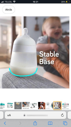 Nanobebe 2 Pack Biberón De Silicon Anti-cólicos270ml/9oz 0m+