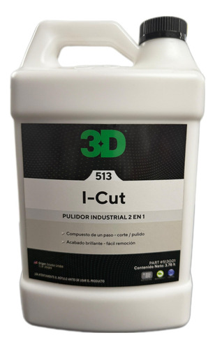 I-cut Compuesto De Corte 2 En 1 De 4lts Color Blanco